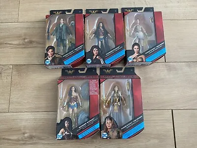 Buy DC Comics Mattel Wonder Woman Figures Full Set MIB Brand New!! • 75£