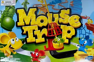Buy MouseTrap Game By Hasbro Gaming Mouse Trap Mensa For Kids 6yrs+ ~ VGC • 13.55£