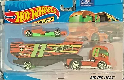 Buy Hot Wheels 2019 Super Rigs Big Rig Heat W/vehicle Included #FKW92 1:64 Scale • 12.30£