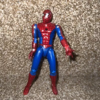 Buy Vintage 1992 Toy Biz Marvel Spiderman Toy Action Figure Articulate Look 5  • 7£