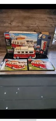 Buy Lego Creator Volkswagen T1 Camper Van 10220  Complete With Box And Instructions • 50£