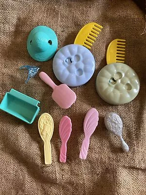 Buy Vintage My Little Pony G1 Horse Barbie Stable Accessories Hasbro Ponies Brushes • 9.99£