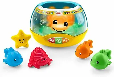 Buy Fisher-Price Laugh & Learn Magical Lights Fish Tank Bowl TOY KIDS GIFT DYM75 NEW • 29.99£