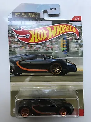 Buy Hot Wheels 1/4 Mile Finals 5/5 Bugatti Veyron 16.4 New And Sealed • 14.99£