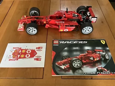Buy LEGO RACERS 8386 FERRARI F1 RACER 1:10 Fully Assembled Complete Model Kit Rare • 25£