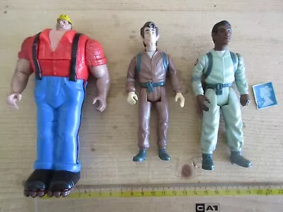 Buy 3x Vintage 1980s Kenner The Real Ghostbusters Figures Incl HARD HAT HORROR • 14.99£
