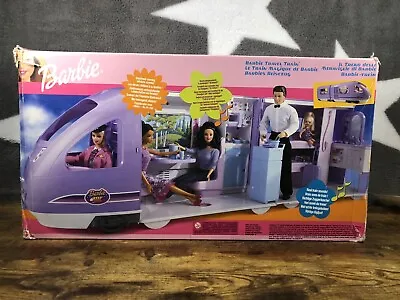 Buy 2001 Mattel Vintage, Barbie Travel Train,Play Set,dining Room Bunk Bed Playroom. • 54.99£