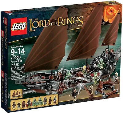 Buy LEGO 79008 Pirate Ship Ambush THE LORD OF THE RINGS New Sealed 2013 • 300£