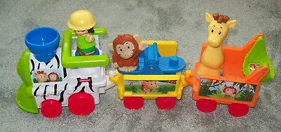 Buy Fisher Price Little People Musical Zoo Train ~ Push/pull Along Toy With Sounds. • 14.99£