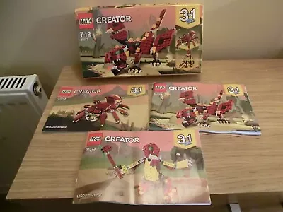 Buy Lego Creator 3 In 1 Mythical Creatures 31073 • 6£