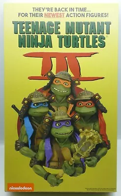 Buy NECA - SAMURAI Teenage Mutant Ninja Turtles 3 - 7  Scale Action Figures 4 Pack • 175£
