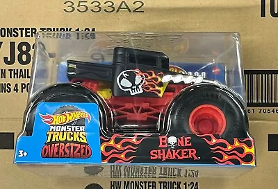 Buy Hot Wheels Monster Trucks Bone Shaker HW Oversized Truck 1:24 New Sealed • 15.99£