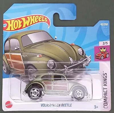 Buy Hot Wheels 2022 Volkswagen Beetle, Green, Short Card. • 3.99£