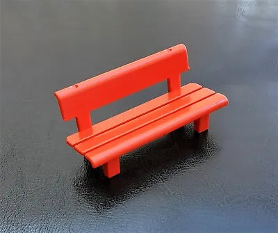 Buy Playmobil Red Bench For Garden Park Playground Spare Part Vintage 1981 • 1.90£