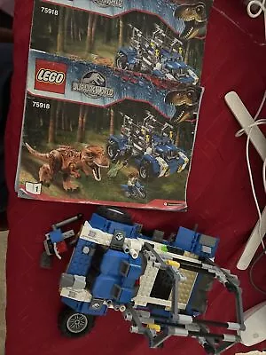 Buy 1x Lego Parts Set Jurassic World T. Rex Tracker 75918 Vehicle Incomplete • 20£