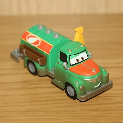 Buy Disney Cars Chug Diesel Truck Green Fuel Supply Mattel Diecast Toy Planes Tanker • 9.99£