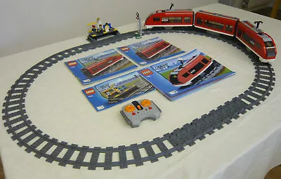 Buy Lego City Passenger Train – 7938 Complete – With Extra Track • 69£