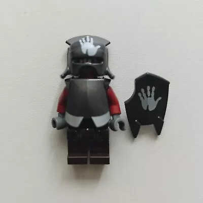 Buy LEGO Minifigure - URUK-HAI With Handprint Helmet And Shield - Lor022 From 10237 • 20£