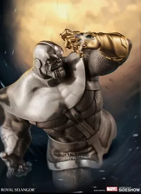 Buy Royal Selangor Marvel Thanos Statue Nt Sideshow Iron Studios Avengers Rrp £599 • 335£