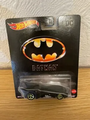 Buy Hotwheels 2023 Retro Entertainment Dc 1989 Batman Batmobile Alloy Rubber Tyres.. • 4.99£