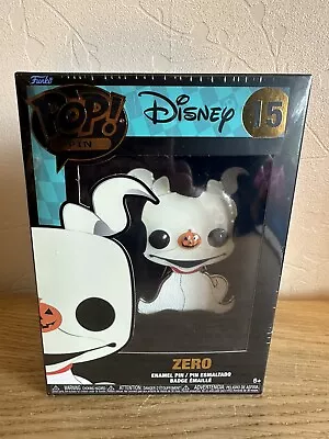 Buy Funko Pop! Large Pin Disney: Nightmare Before Christmas - Zero - Brand New (U) • 8£