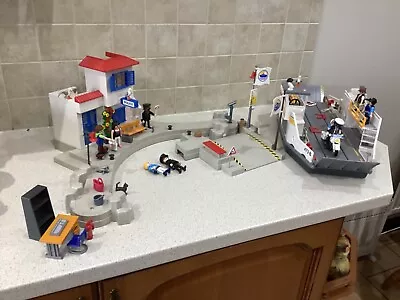 Buy Playmobil Ferry And Island Police Station Set • 20£