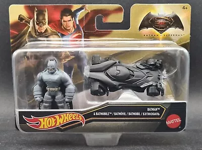 Buy Hot Wheels Batman Car & Figure • 4£