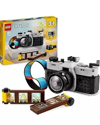 Buy LEGO Creator 31147 Retro Camera 3-in-1 Set Age 8+ 261pcs • 17.99£