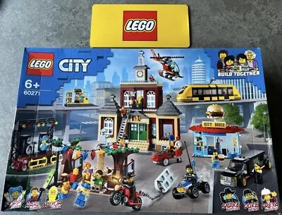 Buy Lego 60271 - City: Main Square. Brand New & Sealed. Retired. FREE P&P!! • 109.95£