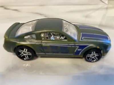 Buy Hot Wheels 2005 Ford Mustang Gt Car Used Green And Blue • 3.49£