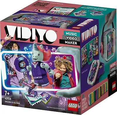 Buy LEGO VIDIYO Unicorn DJ Beat Box (43106) Music Video Maker - New  • 6.99£