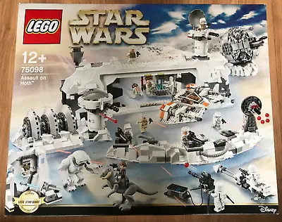 Buy Lego 75098 Star Wars Assault On Hoth 2144 Pcs 12 Plus ~New Lego Sealed • 695£