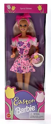 Buy 1996 Easter Barbie Doll / Special Edition Doll / Mattel 16315 / NrfB, Original Packaging • 46.21£