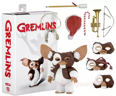 Buy NECA Gremlins Ultimate Gizmo Christmas Version 5  Action Figure Model Statue Toy • 29.99£