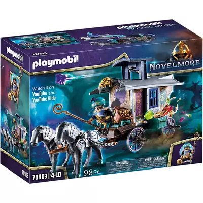 Buy Playmobil 70903 Novelmore Violet Vale Merchant Carriage With 98pcs • 27.99£