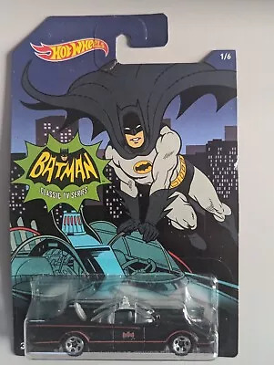 Buy Hot Wheels Batman Classic TV Series Batmobile 1/6. First Batmobile. DC Comics. • 4.99£