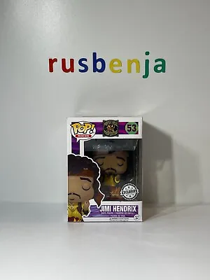 Buy Funko Pop! Rocks Jimi Hendrix Purple Haze Exclusive #53 • 31.99£