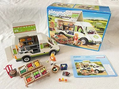 Buy Playmobil Country 70134 Mobile Farm Market, 100% Complete, Boxed • 21£
