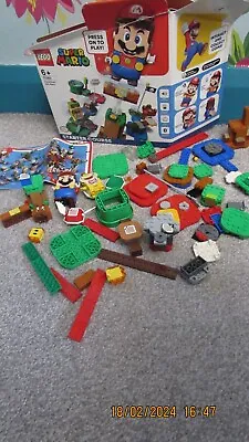 Buy LEGO Super Mario 71360 Set Adventures With Mario Starter Course Appears Complete • 21£