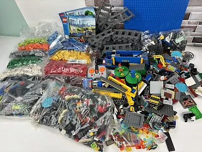 Buy LEGO City Cargo Train 60052 Lot Remote Tracks Bricks Parts Accessories WORKS • 48.30£