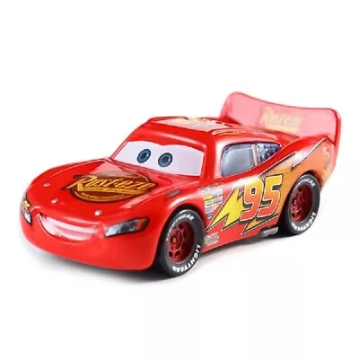 Buy Disney Pixar Cars  Metal Toy Car 1:55 In Stock NO.95 Lightning McQueen Kids Gift • 6.19£