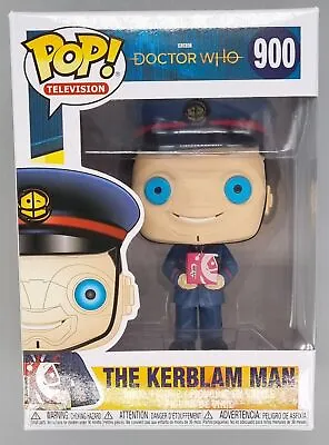 Buy Funko POP #900 The Kerblam Man - Doctor Who - Includes POP Protector • 10.99£