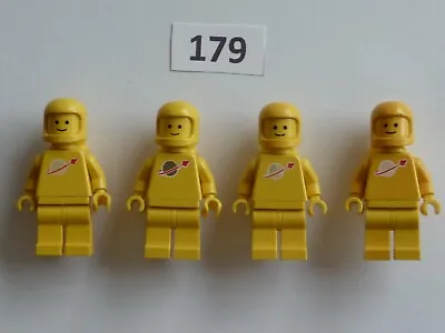Buy Lego, Lot 179, Vintage Yellow Spacemen, X4, With Yellow Air Tanks. • 0.99£
