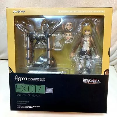 Buy Figma Attack On Titan Armin Arlert Figure EX-017 Wonder Festival Max Factory JP • 148.98£