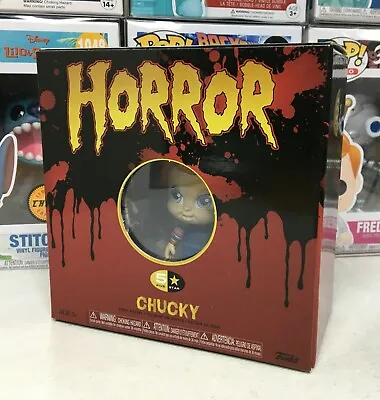 Buy Funko 5 Star Horror Chucky 4  Figure With Accessories Cult Horror New In Box • 9.99£