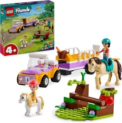 Buy LEGO Friends Horse And Pony Trailer Buildable Construction Set 42634 • 17.99£