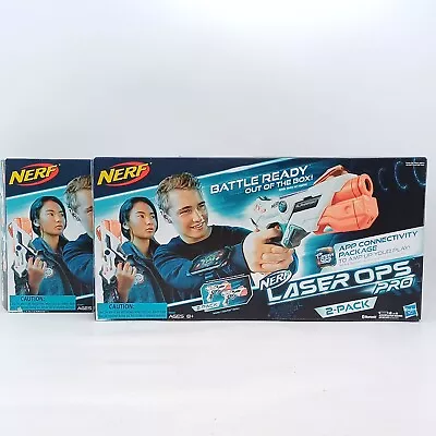 Buy Nerf Guns Laser Ops Pro Boxed - 4 X Alpha Blasters Total Tested Working • 45£