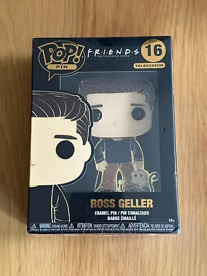 Buy Friends - Ross Geller - Funko Pop Pin 16 Brand New Sealed • 24.99£