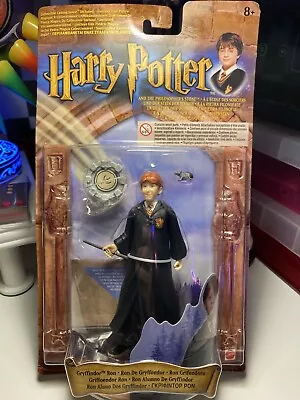 Buy Harry Potter And The Philosophers Stone Gryffindor Ron Figure Rare 2001 Mattel • 19.95£