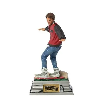 Buy Back To The Future Part II Marty Mcfly On Hoverboard 1:10 Scale 25 CM - 1:10 NEW • 134.99£